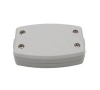 FACAIIO Confezione da 2 scatole di giunzione a 3 terminali per cablaggio elettrico sicuro interno ed esterno, connettore per cavi in plastica per installazione domestica (bianco 1CSP)