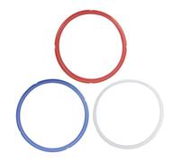 FACAIIO Confezione da 3 guarnizioni da 6 litri per pentola a pressione elettrica ad anello, guarnizione in silicone di ricambio serie IP-DUO60 IP-CSG50