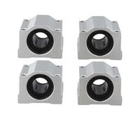 FACAIIO Confezione da 4 blocchi scorrevoli SCS20UU da 20 mm per stampanti 3D CNC, 54 x 50 x 41 mm, montaggio M6, acciaio alluminio, carico dinamico 0,882 kN