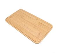 FACAIIO Contenitore per pane con coperchio in legno per piano di lavoro della cucina, contenitore in metallo con coperchio tagliere, 33 x 18,5 x 13,7 cm