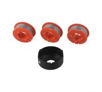 FACAIIO Copertura automatica per bobina e base bobina, 8 m x 1,6 mm, in nylon ABS, ricambio per decespugliatore Bosch ART 23/26/30 Combitrim Easytrim (B)