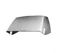 FACAIIO Copertura termica per parabrezza per camper 1997-2020, per tutte le stagioni, parasole per parabrezza camper, portatile, barriera contro neve e umidità, argento