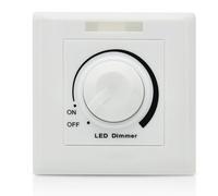 FACAIIO Dimmer LED 86 Pannello 12V 24V 30A PWM Controller per Strisce LED Monocolore, 0-3%-100% Dimmer Continuo con Funzione di Memoria