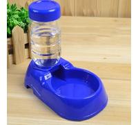 FACAIIO Distributore automatico di acqua per animali domestici, 350 ml, ciotola in plastica per cani e gatti, blu