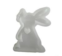 FACAIIO Farfalla candela in silicone per stampo pasquale bacio forma flessibile | Flessibile per silicone di alta qualità, interno liscio, facile da sformare, a forma di farfalla, design a bacio pasquale
