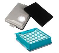 FACAIIO Filtro HEPA per aspirapolvere Miele per Blizzard CX1 e Boost CX1 per Boost CX1125 Edition/CX1 125 Gala Edition, filtro al carbone di ricambio (1 set)