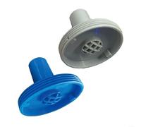 FACAIIO Filtro per sistema di filtrazione della piscina, adattatore connettore a griglia per piscine Intex (grigio + blu)