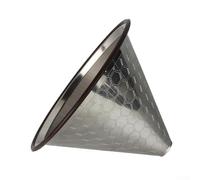 FACAIIO Gocciolatore riutilizzabile per caffè - Filtro a nido d'ape in acciaio inox per un sapore costante, si adatta alla maggior parte delle caraffe