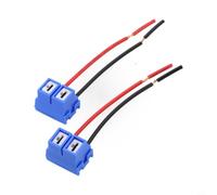 FACAIIO H7 Portalampada cablaggio per auto auto - resistente al calore lampadina base adattatore per lampadina alogena LED aggiornamento fendinebbia installazione blu