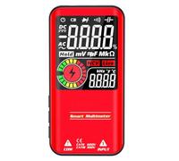 FACAIIO Il vero multimetro 9999 di RMS Digital conta la tensione automatica | Tester di frequenza di capacitanza NCV Live Wire Detection, schermo a colori da 8,9 cm, per modello S11, design ricaricabile