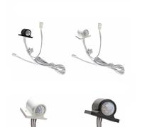 FACAIIO Interruttore automatico con sensore di movimento a infrarossi PIR, per luci a LED DC 12 V, ritardo regolabile, illuminazione interna del corridoio delle scale