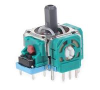 FACAIIO Joystick analogico di ricambio per controller PlayStation 5 DualSense in plastica con controllo preciso, 10 x 10 x 3 cm, verde o blu