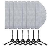 FACAIIO Kit di accessori di ricambio per aspirapolvere Tapo RV30 Max, RV30 Max Plus, RV20 Max, RV20 Max Plus, RV20 Max Plus, panni + spazzole laterali (confezione da 16)
