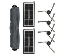 FACAIIO Kit di accessori per aspirapolvere S70 Roller, S70 Roller, S70 per Pro Roller, 1 confezione per spazzola principale con 2 filtri e 4 spazzole laterali per pulizia profonda
