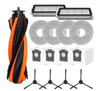 FACAIIO Kit di parti di ricambio per robot aspirapolvere Cecotec Conga X70, include spazzola laterale principale, filtro, panno mocio e sacchetto per la polvere da 3,3 l, set di accessori per la