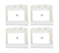 FACAIIO Maniglia di ricambio per refrigeratore Igloo da 25 a 72 litri, set di impugnature in plastica bianca per Marine Ultra e Latitude (66 (2 fori))