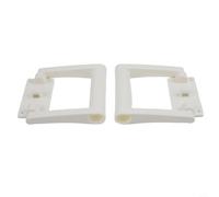 FACAIIO Maniglia di ricambio per refrigeratore Igloo da 25 a 72 litri, set di impugnature in plastica bianca per Marine Ultra e Latitude (100 (4 fori))