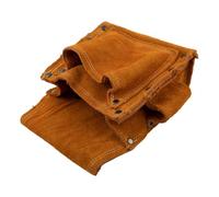 FACAIIO Marsupio 18 x 14 x 7 cm, materiale realizzato in pelle bovina | Finitura gialla | Caratteristiche per fiamma | Il suo design anti-taglio | Design con rinforzo su quattro lati | facilità