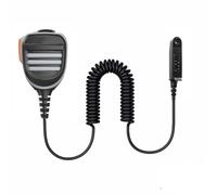 FACAIIO Microfono altoparlante per Baofeng UV-9R Plus, UV-9R per Pro, UV-9RERA, BF-9700, per A-58, per GT-3WP Walkie Talkie, cavo 60 cm210 cm, per nero