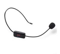 FACAIIO Microfono wireless FM elegante e portatile, perfettamente adatto per gli impegni di conversazione pubblica