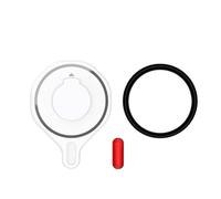 FACAIIO Modulo di espansione per DJI Osmo Mobile 8, accessorio adattatore magnetico con struttura in ABS, design compatto 5,9 x 0,4 x 7,9 cm, per MagSafe, bianco