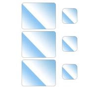 FACAIIO Pellicola protettiva in vetro temperato LIT - 9H resistente ai graffi, HD trasparente, installazione a bolle, confezione da 3