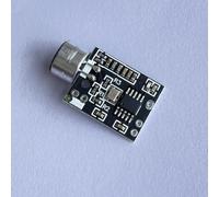 FACAIIO per Dual Channel FM Wireless Microfono Modulo 88.7MHz Frequenza Regolabile Ricetrasmettitore DC 2.4-4.3V FAI DA TE Audio Applicazioni