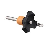 FACAIIO per perno di bloccaggio a sfera a sgancio rapido in acciaio inossidabile, perno di arresto autobloccante con pulsante ergonomico, dispositivi ad alta capacità di carico, diametro 6 mm