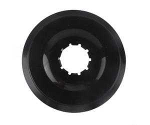 FACAIIO Protezione per raggi ruota libera in plastica per bici da strada, MTB, deflettore catena e freno a disco, compatibile con freno a disco, colore nero, 13 cm