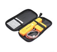 FACAIIO Ricerca cavi multifunzione con trasmettitore audio RJ11 e kit sonda per tracciamento cavi, rilevamento cortocircuito, lunghezza linea 38 cm, giallo