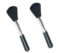 FACAIIO Set di 2 pennelli per modellismo, antistatici, per la rimozione della polvere, con manico, per modellismo, figure, statue, modelli, artigianato