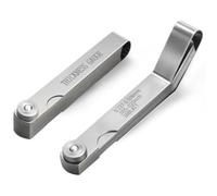 FACAIIO Set di 2 spessimetri in acciaio inossidabile con 32 valvole a lama diritta e 16 offset, pistoni e spazi del motore (004-088 per mm)