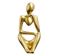 FACAIIO Statua moderna in resina astratta pensatore statuetta in stile nordico decorazione per la casa scultura per soggiorno o ingresso tavolo