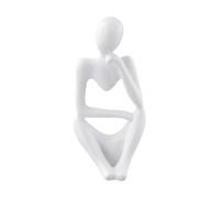 FACAIIO Statua moderna in resina astratta pensatore statuetta in stile nordico decorazione per la casa scultura per soggiorno o ingresso tavolo