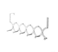 FACAIIO Stendibiancheria retrattile per termosifone, in acciaio inox, estensibile, per asciugamani, cappelli, borse, senza foratura, adatto per tubi di riscaldamento da 4,5 a 7 cm