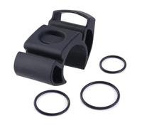 FACAIIO Supporto in silicone per orologio da manubrio per Garmin Polar TomTom e TICWATCH - estensibile 222 mm-35 mm, strumento di installazione