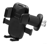 FACAIIO Supporto per telefono in ABS per auto, girevole a 360 gradi, giunto | Giunto sferico a 360 gradi, regolazione verticale orizzontale, visuale di guida libera, plastica, facile da installare