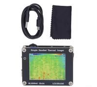 FACAIIO Telecamera a infrarossi termocamera con schermo da 2 pollici, gamma da -40 ℃ a 300 ℃, frequenza di aggiornamento 8 Hz, sensore 24x32, per misurazione della temperatura senza contatto, USB-C