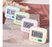 FACAIIO Timer digitale da cucina con allarme forte, ampio display LCD, cronometro, retro magnetico e supporto per forno e frigorifero, conto alla rovescia 99M59S (blu)