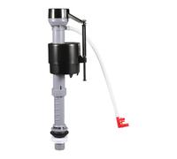 FACAIIO Valvola di ingresso acqua a sei punti con morsetto di alimentazione WC, riempimento regolabile e silenzioso, modelli di ingresso inferiore