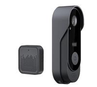 FACAIIO Videocitofono wireless 1080p con audio bidirezionale, senza abbonamento, WiFi 2,4 GHz, interno/esterno