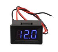 FACAIIO Voltmetro digitale a LED da 096 pollici, display a 2 linee CC 45-30 V con opzioni di colore RedGreenBlue