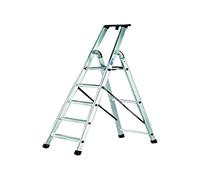 Scala domestica in Alluminio Pieghevole 3 Gradini 150kg Professionale Quadra