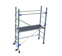 TRABATTELLO ALLUMINIO FACAL P6 MINI PONTEGGIO ALTEZZA 1,89m USO ZOPPO SU SCALE