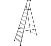 Scala libretto piu su maxi en 131 facal alluminio gradini 9 h.cm 205 Facal