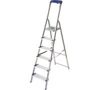 Facal SCALA ALLUMINIO 6 GRADINI PESO 6,4 kg PORTATA 150 kg ALTEZZA PEDANA 127,5 cm