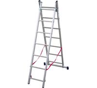 FACAL Scala Alluminio Telescopica 7 + 7 Gradini h 314 cm SL200-2 Stilo