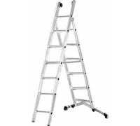 FACAL Scala in Alluminio 11 gradini a Libretto Portata max 150 kg P350-2