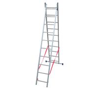 Facal SCALA IN ALLUMINIO A 2 ELEMENTI STILO Gradini N°2x 8 H max cm. 370