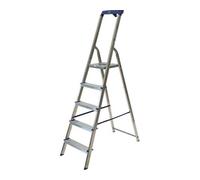 FACAL Scala in Alluminio a Libretto Gamma 4 Gradini Portata 150 Kg 145 cm GM/4
